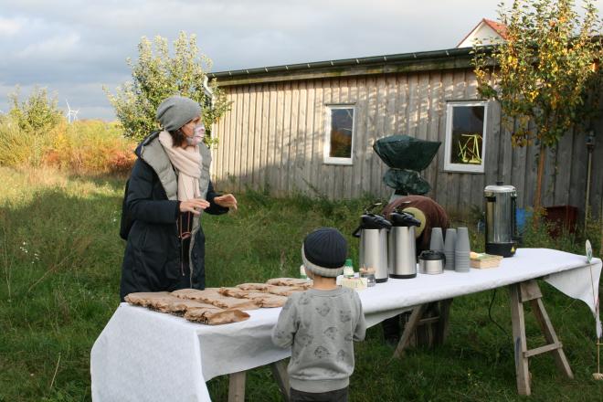 Buffet draußen