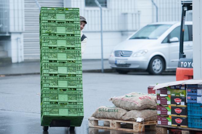 Aufnahme innerbetrieblicher Abläufe im Großmarkt