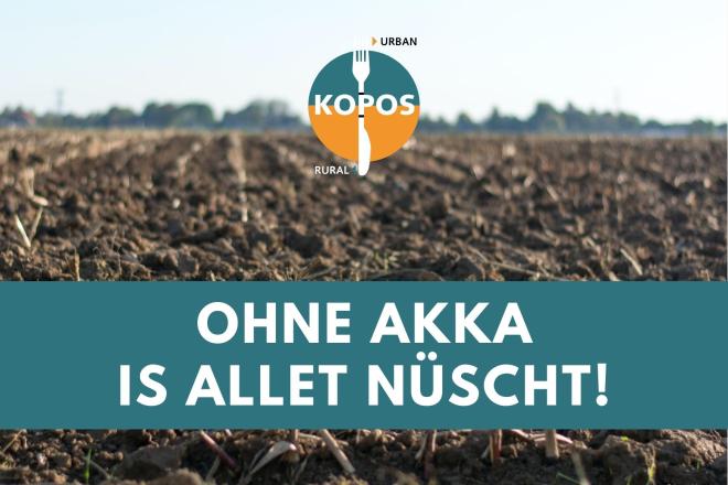 Postkarte: Ohne Akka is allet nüscht!