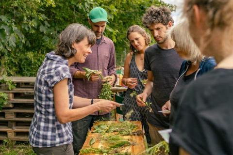 Teilnehmende der Tiny Farms Akademie 