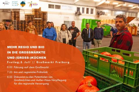 Mehr Regio und Bio in die Grossmärkte und Küchen